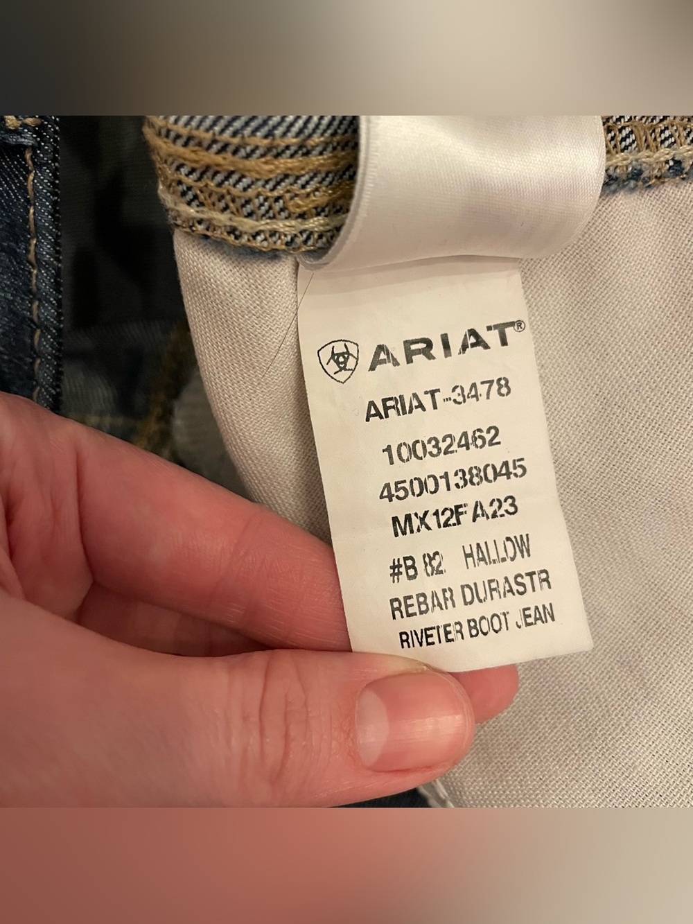 Ariat Rebar Riveter Jeans - Picture 7 of 9